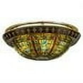 thumbnail image 2 of Meyda Tiffany 122540 28" W Fleur-De-Lis Flush Mount Ceiling Fixture - Green, 2 of 2