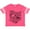 Football Pink and White, variant on Ohio Word Salad Boys or Girls Toddler T-Shirt