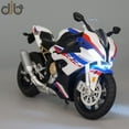 thumbnail image 2 of 1:12 Diecast Motorcycle Model Toy S1000rr Replica With Sound & Light, 2 of 3