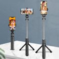 thumbnail image 4 of Soporte para Teléfono Móvil Inteprter Selfie Stick Telescópico Trípode Bluetooth 4.0 Negro, 4 of 6
