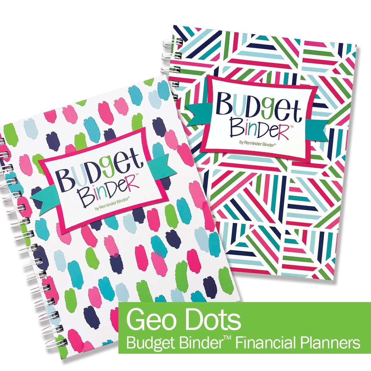 Budget Binder™ 2-Pack – Money Organizer, Expense Tracker & Bill Planner for Couples | 12-Month Undated Finance Journal with Stickers