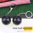 thumbnail image 3 of LLavero de Golf con agujero, colgante de llavero con bola, bola de regalo, bola colgante de color, decoración del coche, luz, 9 colores, 3 of 6
