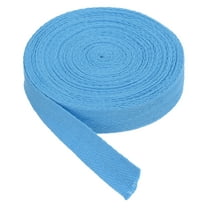 Cotton Twill Tape 3/4 Inch 10 Yards Cotton Ribbon Bias Binding Tape Herringbone Webbing Trim Dusty Blue