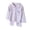 Purple, variant on BLVB Girls Pajamas Set Long Sleeve Button-Down Sleepwear Nightwear Soft Pjs Set Loungewear Kids Clothes Sets(Yellow,1-2Years)