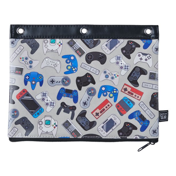 Pen + Gear Binder Pouch, Video Game Design