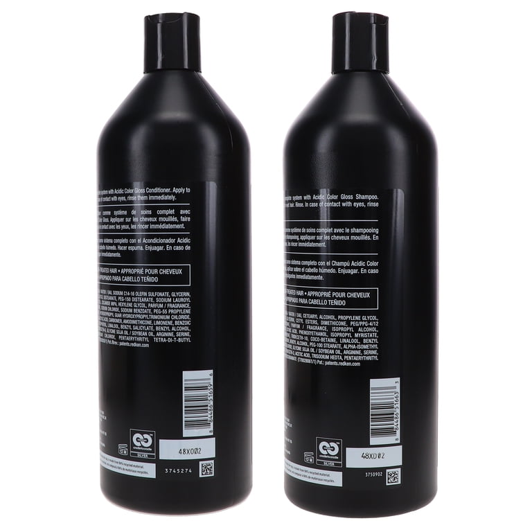 Redken Acidic Color Gloss Shampoo 33.8 oz & Conditioner 33.8 oz