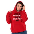 thumbnail image 4 of Xmas Tell Me What You Really Want Hoodie Sweatshirt Women Brisco Brands X, 4 of 5