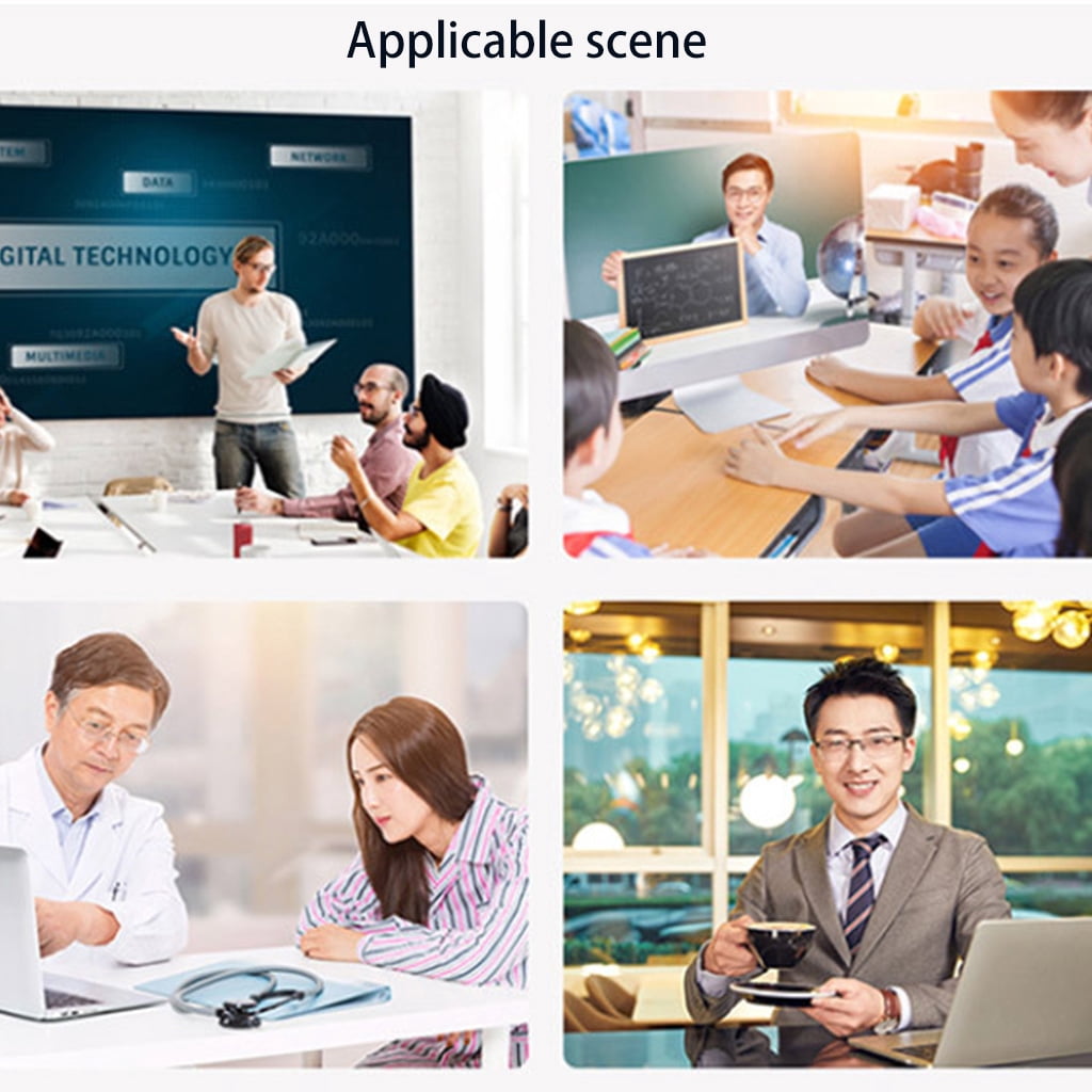 Outstanding USB Computer Microphone Plug and for Play for Condenser Desktop Pc Laptop Vlog 360° Omnidirectional PC Mic