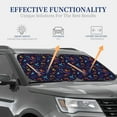 thumbnail image 4 of Salouo Games Pattern Car Windshield Sun Shade Foldable | Front Windshield Shade for Sun, Heat and UV Rays | Interior Sun Protection-Small, 4 of 6