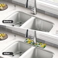 thumbnail image 4 of Xecao Lemon Seamless Pattern Oil Painting Effect for Kitchen Sink Splash Guard Faucet Mat , Faucet Guard & Draining mat, (15" X 5.5" ), 4 of 7