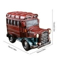 thumbnail image 3 of HongHeng Clearance Under $2.00 Resin Vintage Car Ornaments Deposit Box Home Desktop Model Decorative Ornaments, 3 of 6