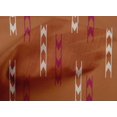 thumbnail image 4 of oneOone Cotton Poplin Fabric Arrow Sign Kasuri Printed Fabric 1 Yard 42 Inch Wide, 4 of 4