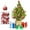 A, variant on ESULOMP Christmas Balls Ornaments, 6Pcs Xmas Tree Decorations, 60mm/2.36" Shatterproof Christmas Tree Ornaments Hanging Ball for Holiday Wedding Party Decoration