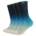 thumbnail image 1 of EnerWear 4P Pack calcetines de lana merino para senderismo al aire libre (US 9-11 azul degradado), 1 of 1