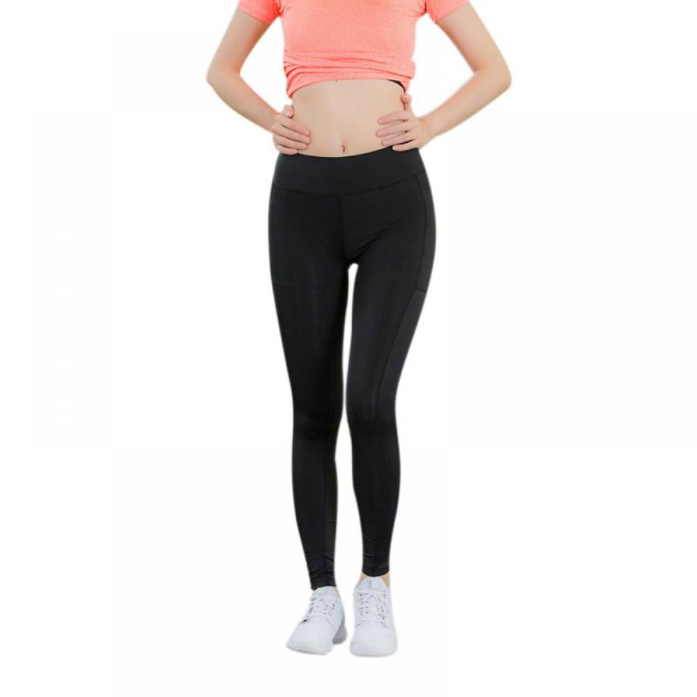 Yoga Pants Leggings High Waist Sports Gym Activewear Running Training Quick Dry 