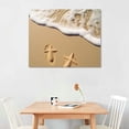 thumbnail image 2 of PRATYUS Canvas Wall Art Picture 20x16in for Living Room Bedroom Romantic Beach 20x16in, 2 of 3
