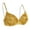Gold, variant on Raenseen Women's Sparkle Sequins Push Up Bra Glitter Beading Padded Bralette for Belly Dancing Blue 34/75