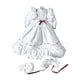 thumbnail image 3 of Vestido de muñecas de 1/3 bjd, ropa de muñeca de simulación, vestido de estilos retro de muñecas de 24 pulgadas de 60 cm Vestido de muñecas de niña, 3 of 9