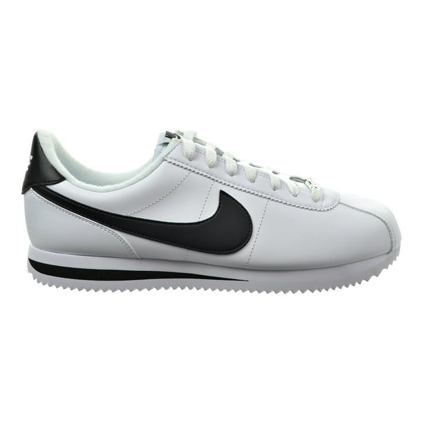 Nike - Nike Cortez Basic Leather Men's Shoes White/Metallic Silver