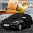thumbnail image 3 of Cubierta para Auto Impermeable, Funda Coche Exterior Lona para Coche Cubierta para Automóvil Coberturas Completas con Tira Reflectante 530x200x150CM, 3 of 9