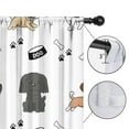thumbnail image 4 of Blackout Kids Curtains,Cute Dogs Childrens Insulated Curtains Set Of 2,Bedroom Essentials,Toddler Room Decor 42x84in(106x213cm), 4 of 4