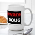 thumbnail image 6 of CafePress - Dougshirt Ceramic Mug - 15 oz Ceramic Large White Novelty Mug, 6 of 6