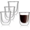 thumbnail image 2 of Javaah Verres à Espresso à Double Paroi Ensemble de 4 / 2 Onces, 2 of 7