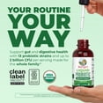 thumbnail image 3 of MaryRuth's Liquid Probiotic, Adults & Kids Ages 1+, USDA Organic, Vegan, Daily Drops, Unisex, 2 fl oz, 3 of 12