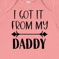 thumbnail image 4 of Inktastic I Got It From My Daddy Boys or Girls Baby Bodysuit, 4 of 5