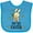 Turquoise, variant on Inktastic My 1st Easter Boy Bunny Rabbit Boys Baby Bib