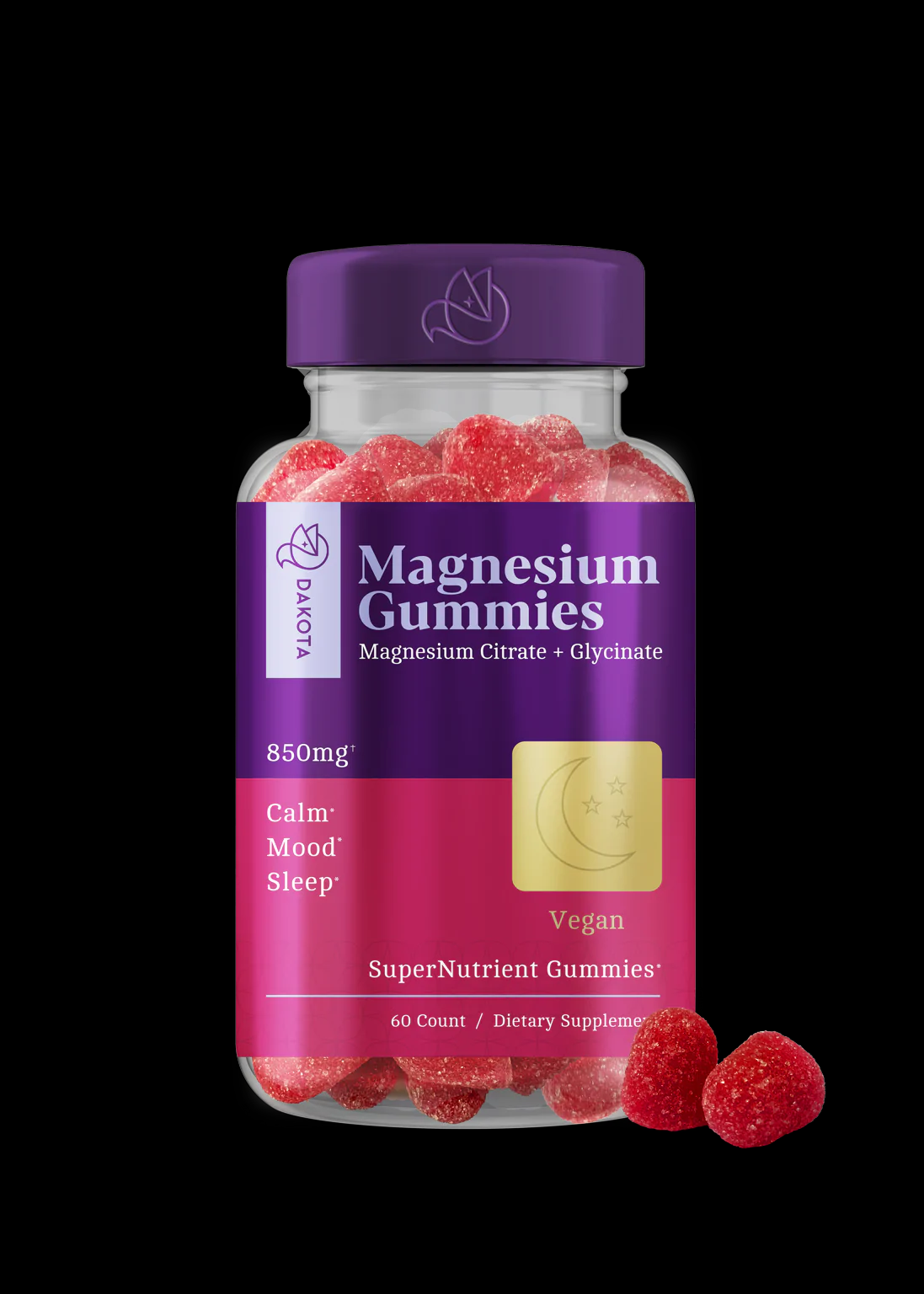 Dakota Magnesium Citrate 850mg 60 Gummies