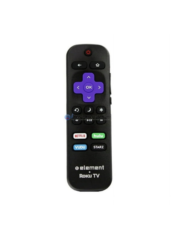 Pre-Owned Genuine Element 101018E0011 4K UHD Smart TV Remote Control w/ ROKU Built in (Good)