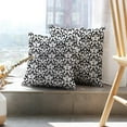 thumbnail image 6 of LALILO Throw Pillow Covers Victorian Damask Black Elegant Floral Cushion Cover 18" x 18", 2 Pack, 6 of 6