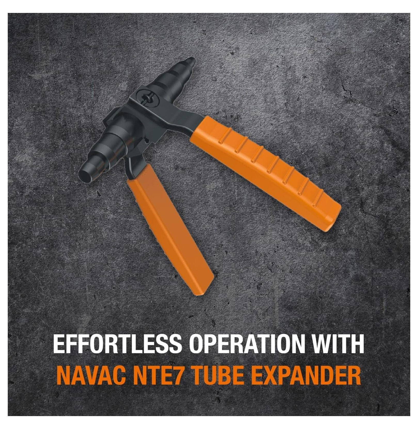 NTE7 Manual Tubing Expander | Foldable Swaging Tool | Copper Tubing 3/8", 1/2", 5/8", 3/4", 7/8" OD | 1 Year Warranty