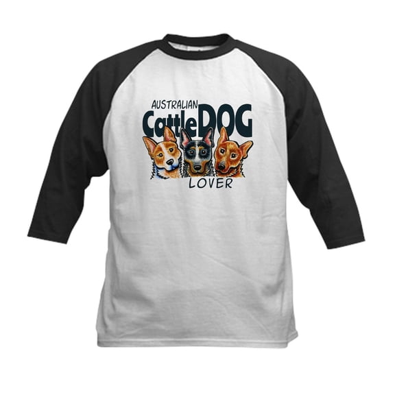 CafePress - ACD Lover Baseball Jersey - Kids Cotton Baseball Jersey, 3/4 Sleeve Shirt