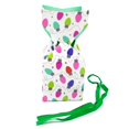 thumbnail image 5 of White and Multicolored Lights Gift Box with Twill Ribbon Holiday Time, 5 of 5