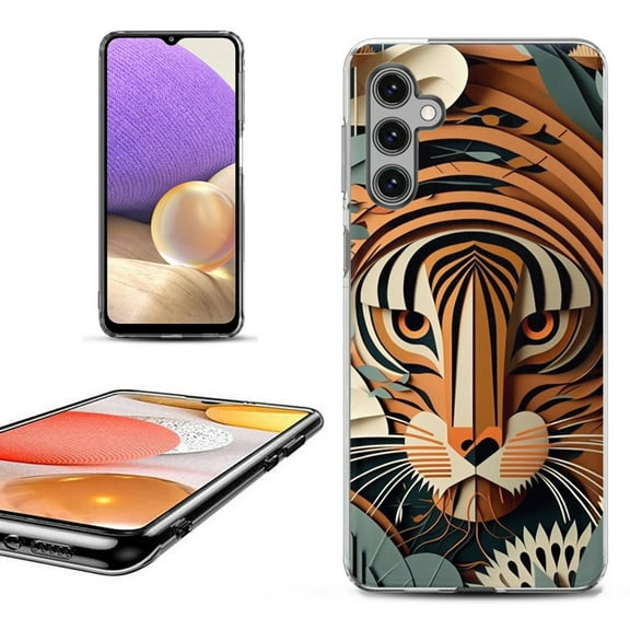 OneToughShield ® for Samsung Galaxy A14 5G Phone Case, Fashion Cover Case - Tiger Art