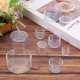 thumbnail image 3 of Uxcell 16 Pcs Protectores de Suelo de Silicona para Patas de Silla 60 mm/2.35" Redondos Tapas Antideslizantes para Patas de Silla para Pisos de Madera Reducir Ruido y Rasguños, Transparente, 3 of 6