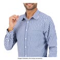 thumbnail image 4 of Camisa George Talla CH Casual Manga Larga de Cuadros Blanco con Azul Marino, 4 of 4