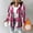 Hot Pink, variant on Women's Plaid Hooded Fleece Shacket Long Sleeve Button Front Coat with Pockets
