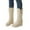 Beige, variant on Print Snow Boots for Women 2025 Fuzzy Boots Winter Knee High Flat Heel Faux Furs Boots Woman Fluffys Warm Snow Boots Mid-Calf Comfortable Outdoor Flat Warm Comfortable Outdoor Flat Shoes