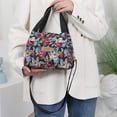 thumbnail image 3 of ibiyuan Medium Crossbody Bags For Women Waterproof Nylon Tote Bag for Women, Large Capacity Multi-Pocket Shoulder Handbag for Lunch Grocery School Daily Use, 3 of 7
