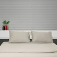 thumbnail image 3 of Egyptian Cotton Sheet Set | Sheet Set Full Size | 4 Piece Sheet Set | Bed Sheet Set | Wrinkle & Fade Resistant | Ivory Sheet Set | 600 TC 15 Inch Dp Comfy Bedding Set, 3 of 6