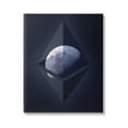 thumbnail image 5 of Stupell Industries Ethereum On The Moon Abstract Painting Gallery Wrapped Canvas Art Print Wall Art, 30 x 40, 5 of 5
