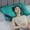 Green-GN-home supplies, variant on LEFTHIGH Home Twisted Down Pillow WashableBedding Size Bed Pillow White Cool Hotel Quality Corner Propped Pillow for Back Flat or Side Sleeping Decorations