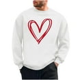 thumbnail image 2 of Ceisia Men Casual Fashion Print Round Neck Pullover Long Sleeve Sweatshirt Gift, 2 of 6