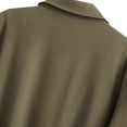 thumbnail image 6 of Babysbule Winter Coats for Women Fashion Women Zipper Causal Solid Cardigan Blouse Pocket Coat Blouse, 6 of 8