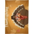thumbnail image 2 of SKYSONIC Thanksgiving Turkey Tablecloth Waterproof Washable Polyester Square Table Cover Durable Tablecloth for Kitchen Dining Table Party Decor (60 X 60 Inch), 2 of 7