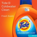 Tide Coldwater Clean HE Liquid Laundry Detergent, 59 Loads, 92 fl oz ...