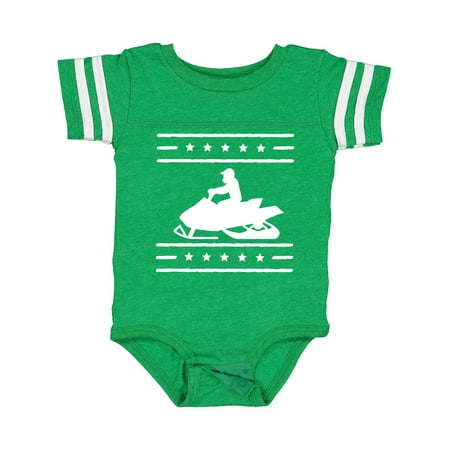 

Inktastic Snowmobile Gift Silhouette Gift Baby Boy or Baby Girl Bodysuit